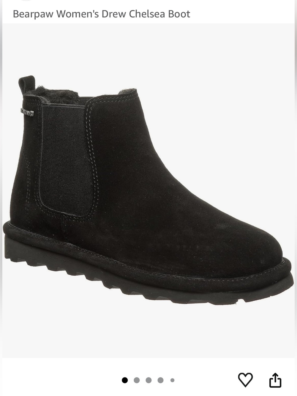 NWT Women’s Bearpaw Drew Chelsea Boots - Size 10